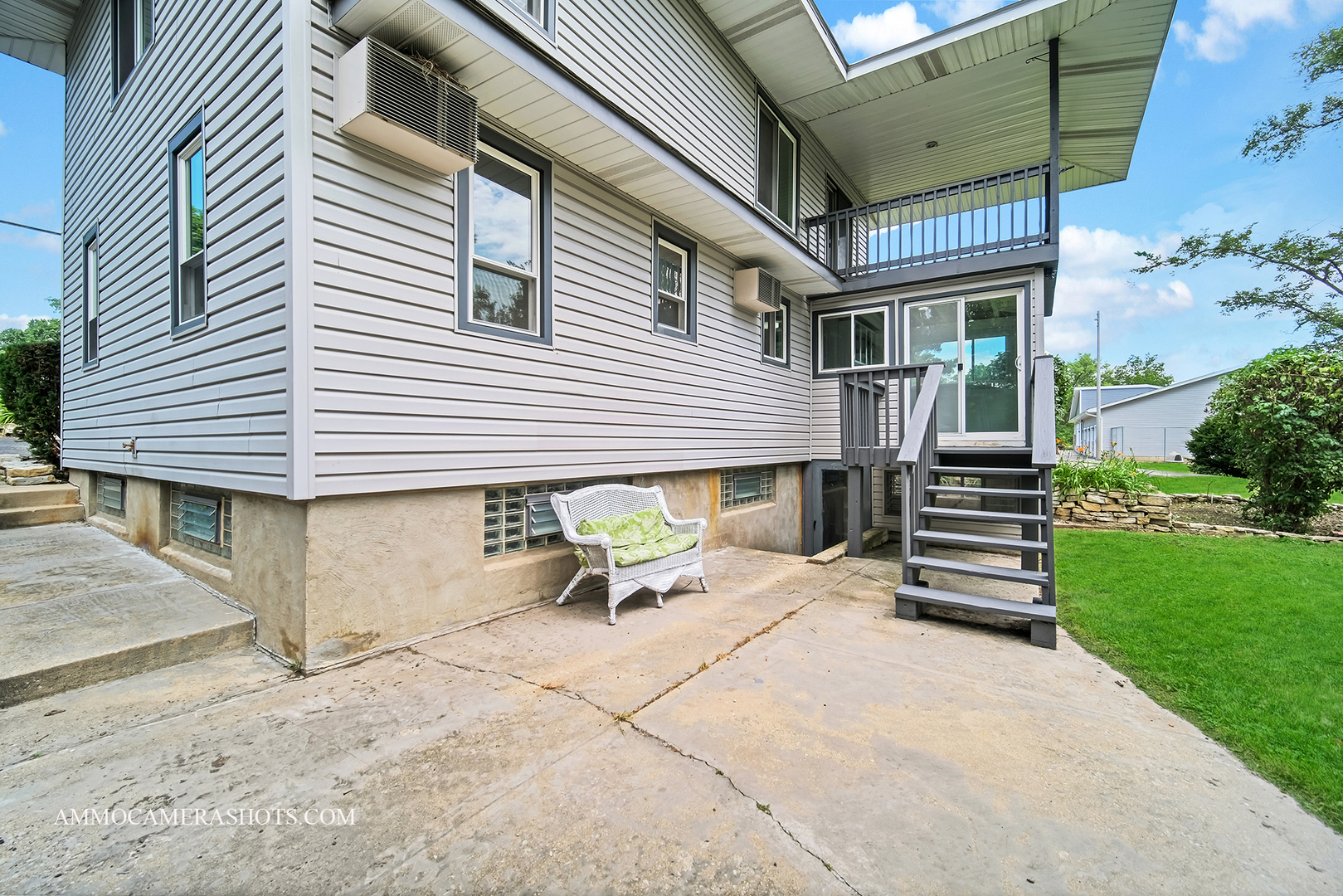25W375 Plank Road Naperville, IL 60563 - Photo 10 of 47 a view of a house with backyard and porch