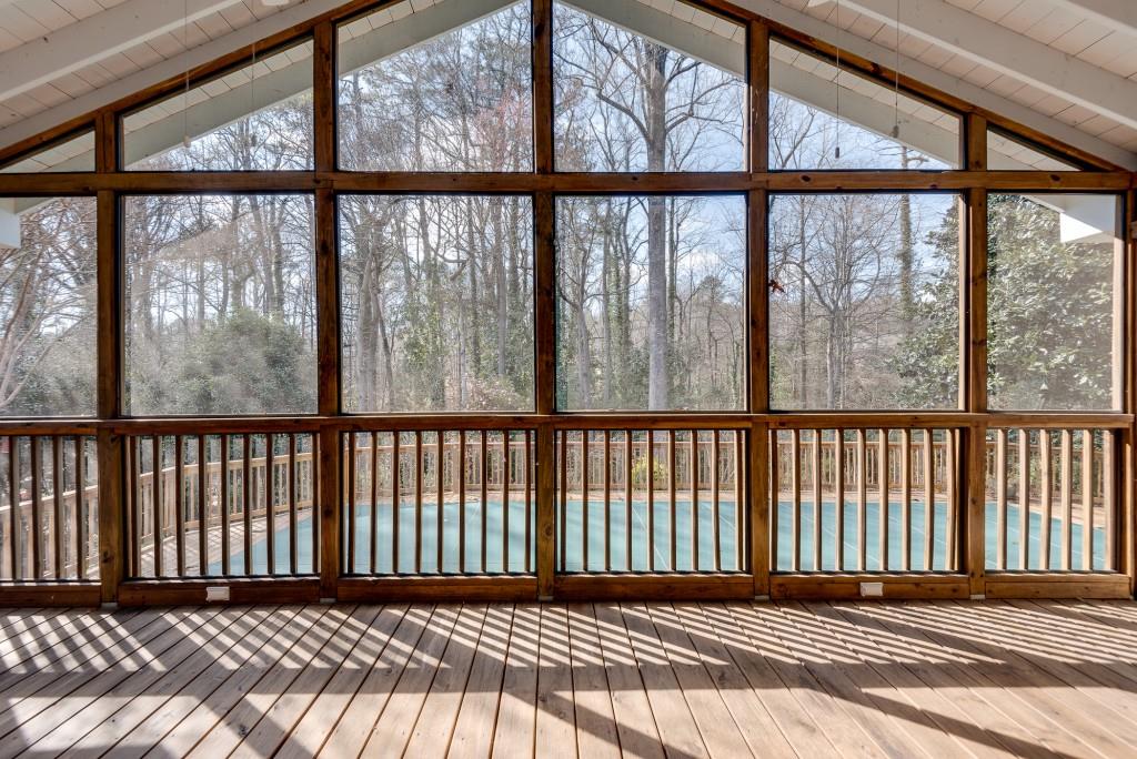 1440 Diamond Head Circle Decatur, GA 30033 - Photo 19 of 35 a view of a black and white deck