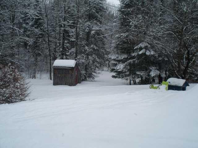 240 Covell Road Fairfield, ME 04937 - Photo 23 of 25 Yard/Garden. storage building and...