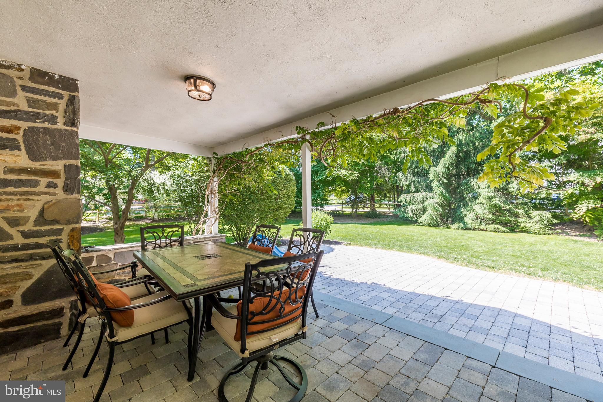 203 Spencer Road Devon, PA 19333 - Photo 37 of 42 Side Patio 2