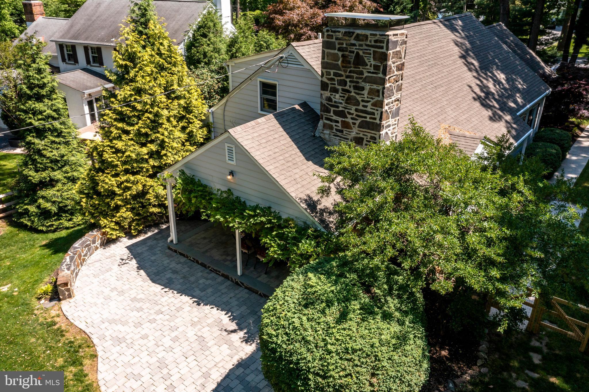 203 Spencer Road Devon, PA 19333 - Photo 6 of 42 Aerial Side