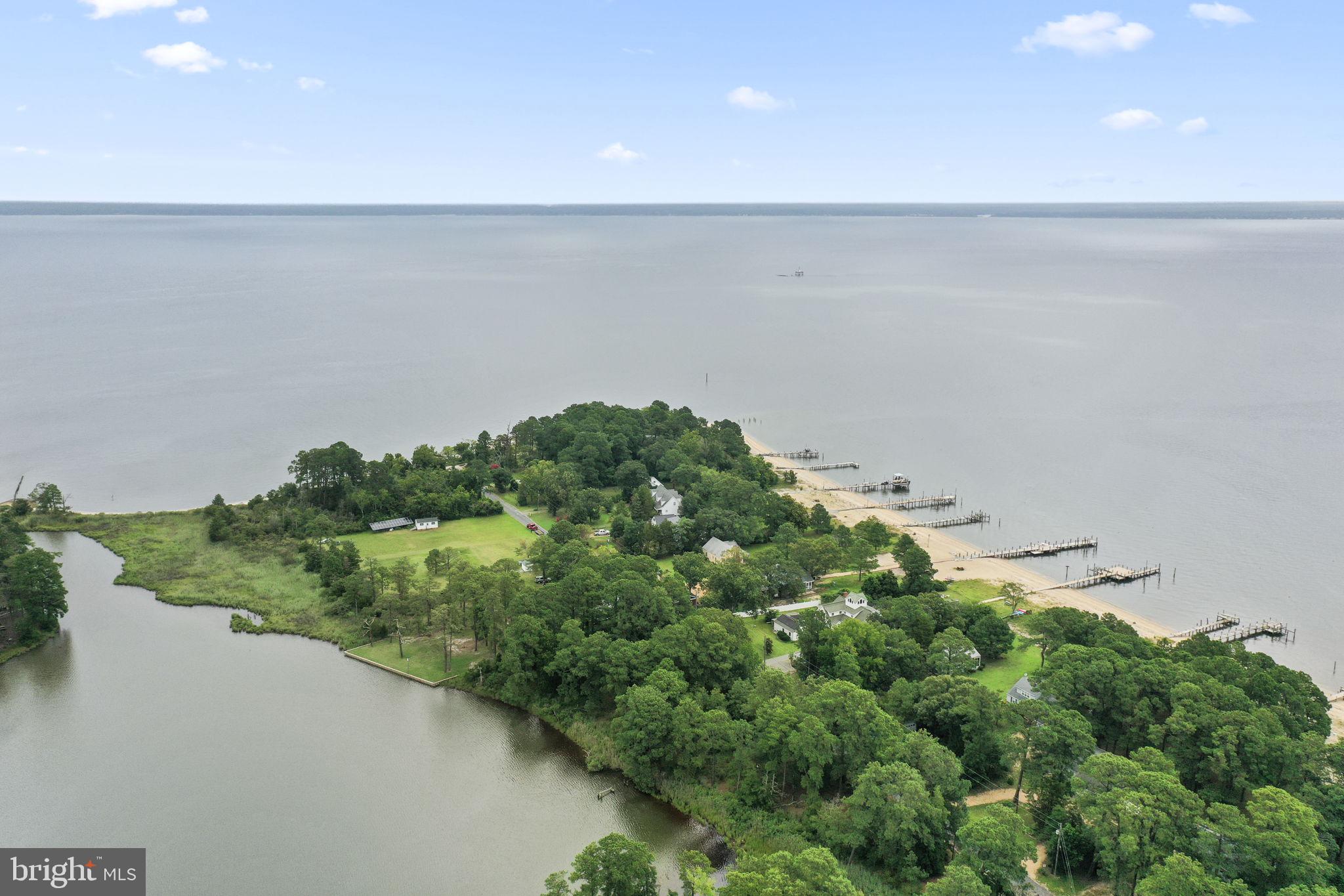 924 Blackbeard Pond Road Hague, VA 22469 - Photo 14 of 48 Drone View
