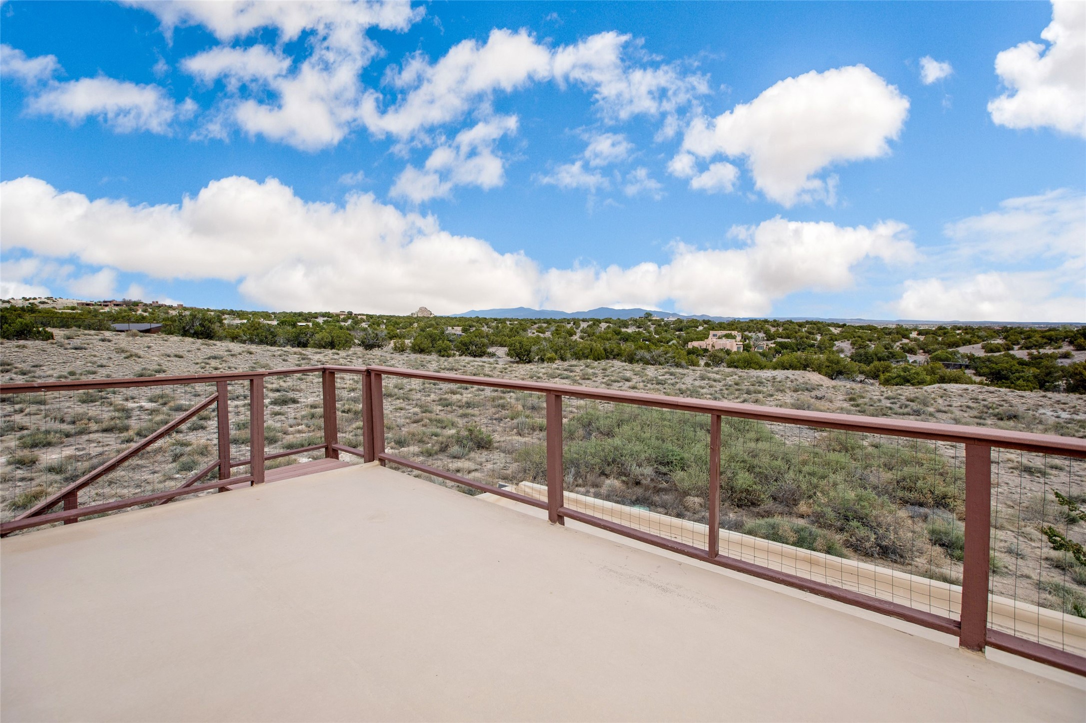 100 Rancho Alegre Road Santa Fe, NM 87508 - Photo 21 of 32 East Facing Deck, off of Primary