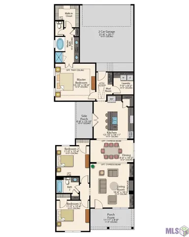 $362,495 | 204 Fosters Way, Thibodaux, LA 70301