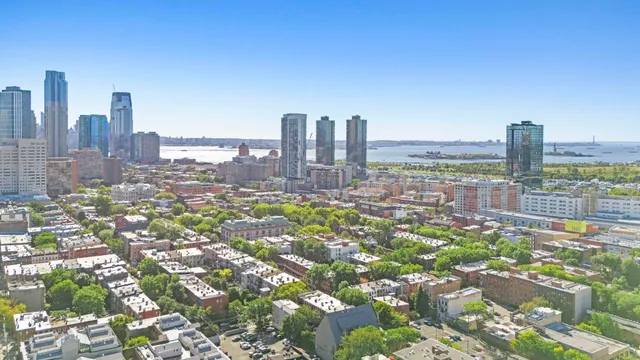 a picture of a building with an outdoor seating