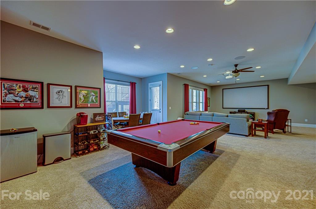 133 Forsythia Lane Tega Cay, SC 29708 - Photo 34 of 48 a room with furniture and pool table