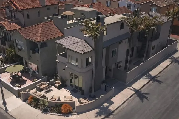 a view of a house with a balcony
