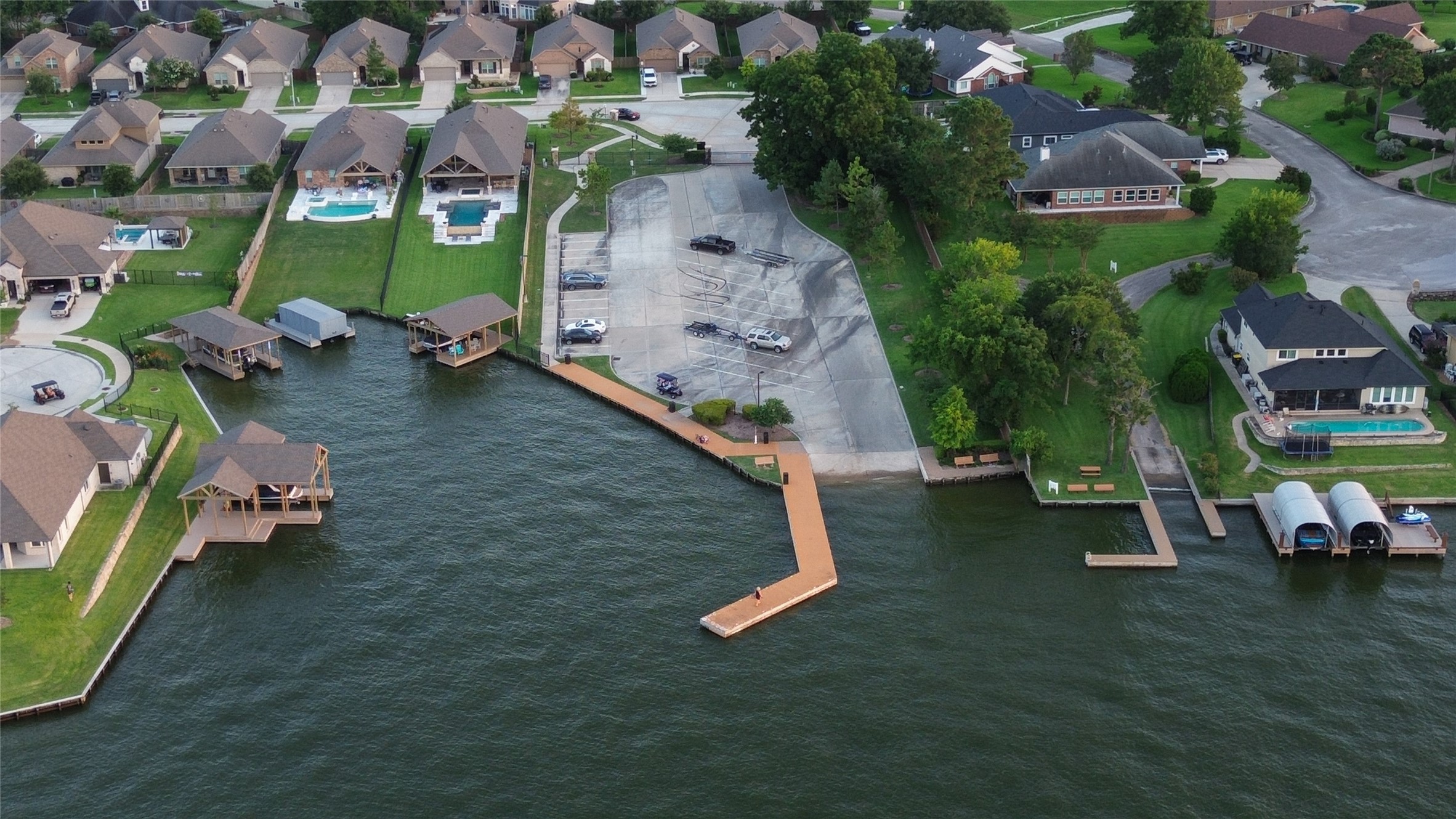12379 Pebble View Drive Conroe, TX 77304 - Photo 41 of 46 Community perks private boat ramp, pool and park