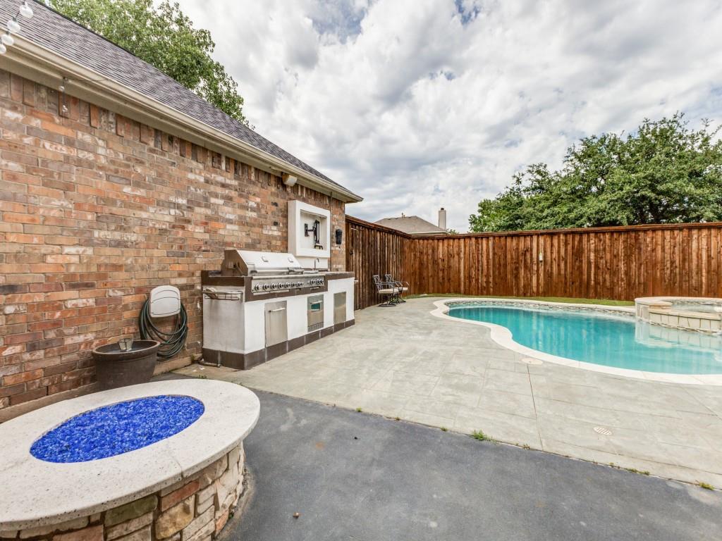 918 Midnight Pass Rockwall, TX 75087 - Photo 21 of 27 Pool, FirePit, Outdoor Grill