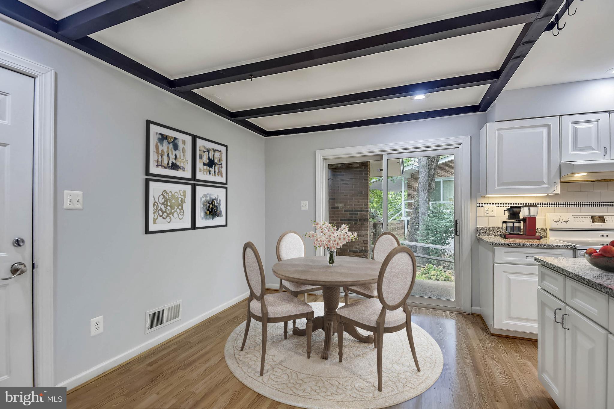 2405 Paddock Lane Reston, VA 20191 - Photo 8 of 50 Kitchen leads to it own outside sitting area