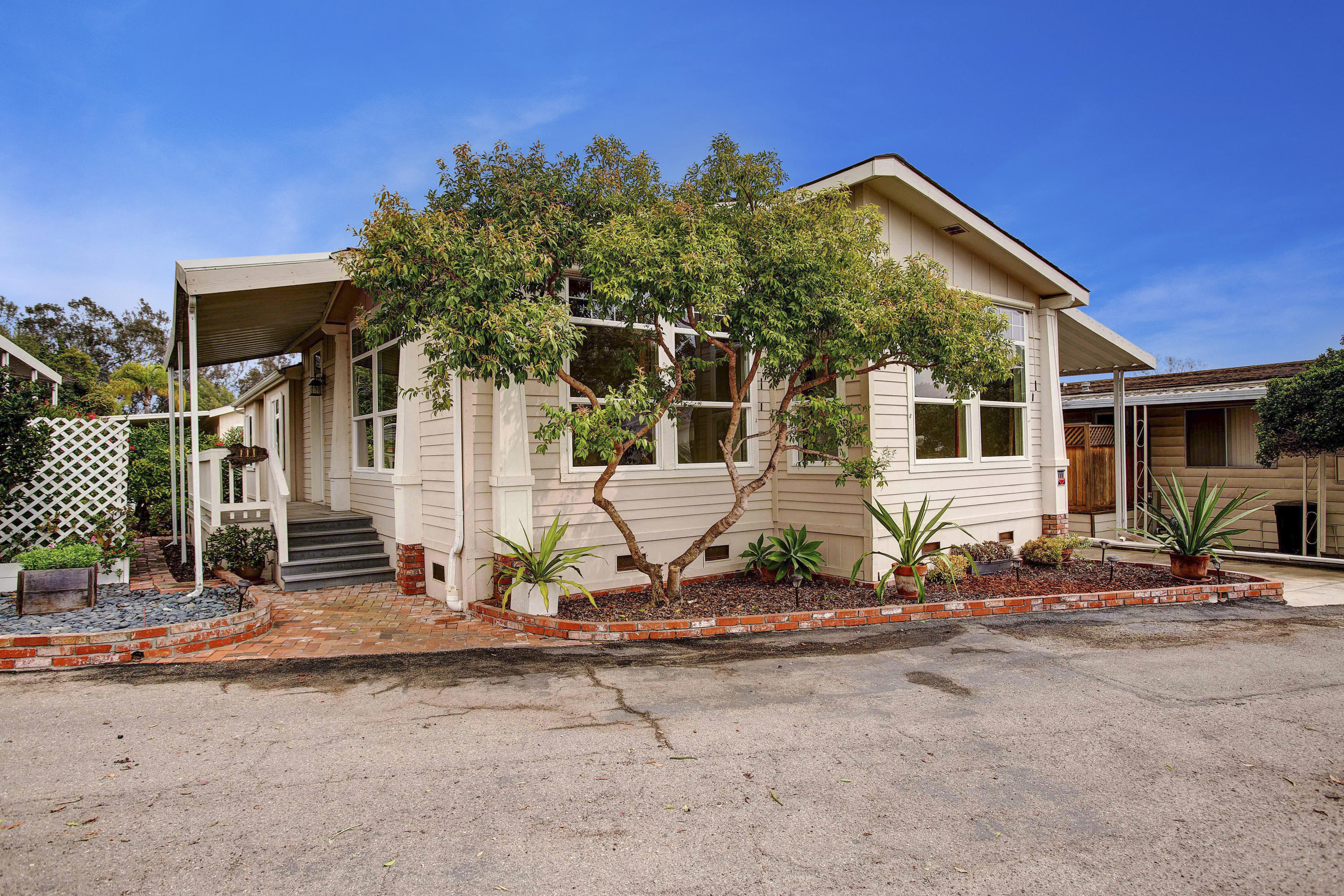 30 Winchester Canyon Road, Unit SPC 111 Goleta, CA 93117 - Photo 1 of 25 a view of backyard of the house