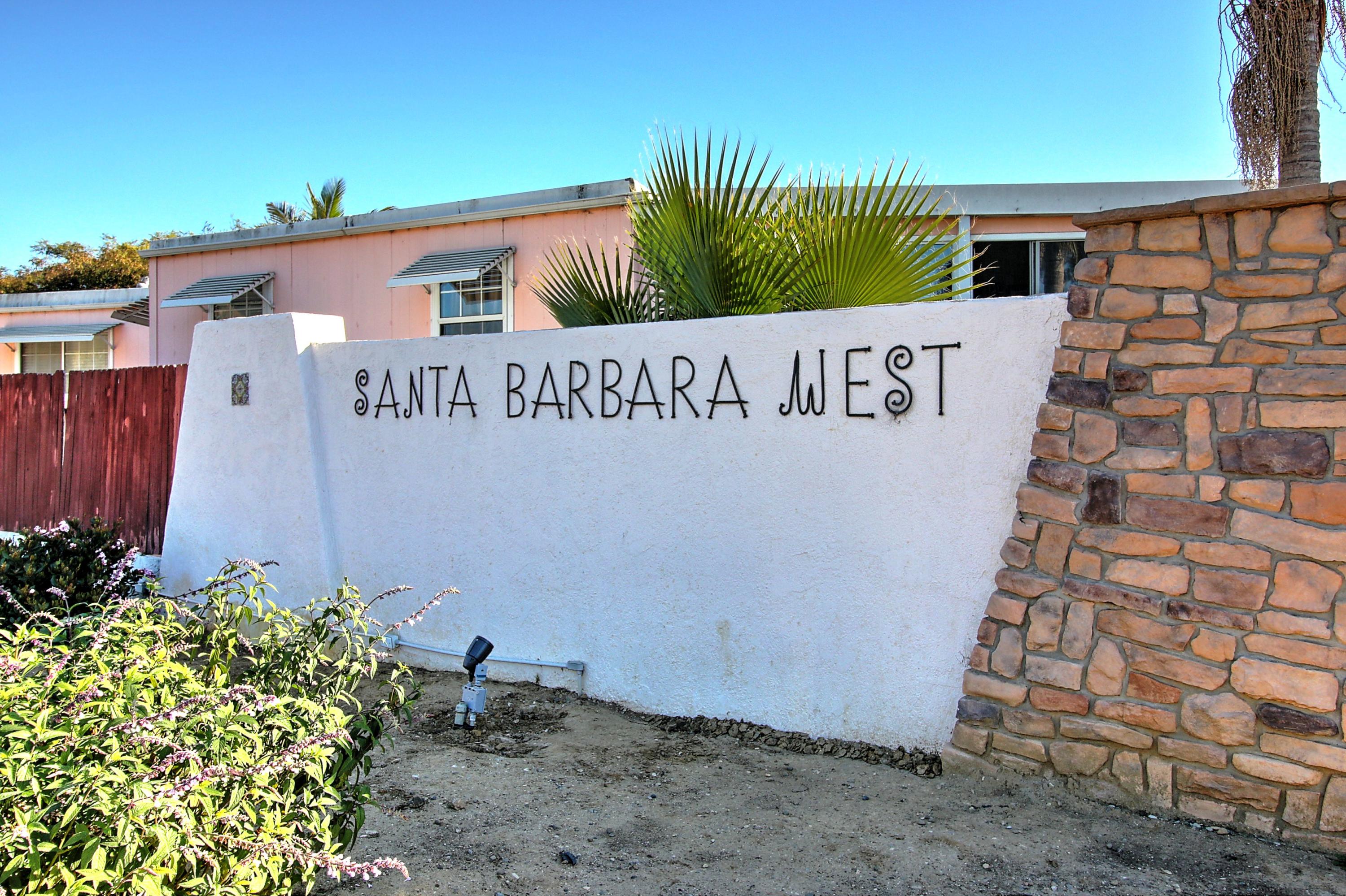30 Winchester Canyon Road, Unit SPC 111 Goleta, CA 93117 - Photo 23 of 25 a wall with a sign on it