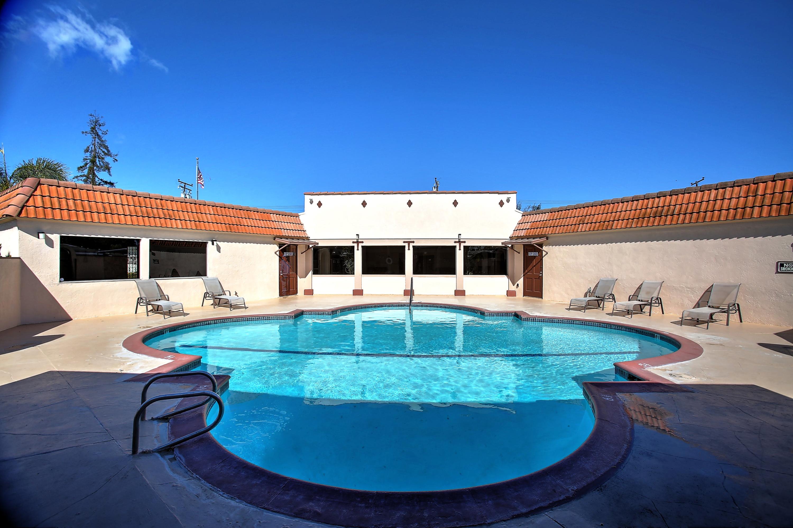 30 Winchester Canyon Road, Unit SPC 111 Goleta, CA 93117 - Photo 24 of 25 a view of a house with swimming pool