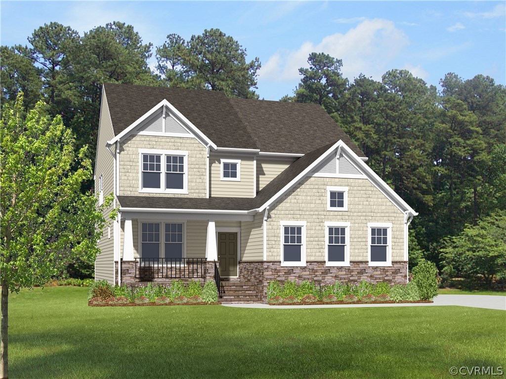8518 Beyer Road Chesterfield, VA 23832 - Photo 1 of 3 Rendering of home being built on this home site.