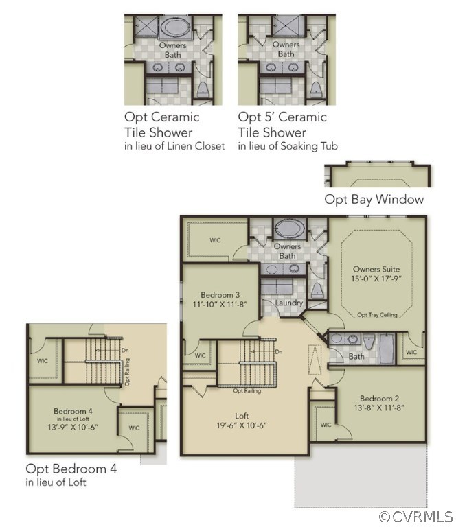 8518 Beyer Road Chesterfield, VA 23832 - Photo 3 of 3 Second Floor Layout