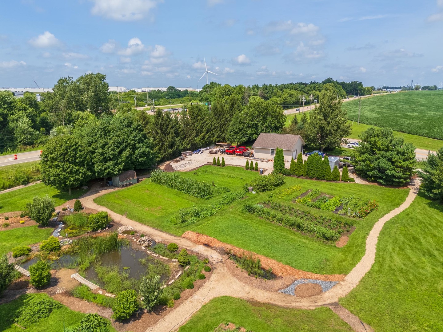 221 Cassidy Road Normal, IL 61761 - Photo 38 of 40 an aerial view of a house