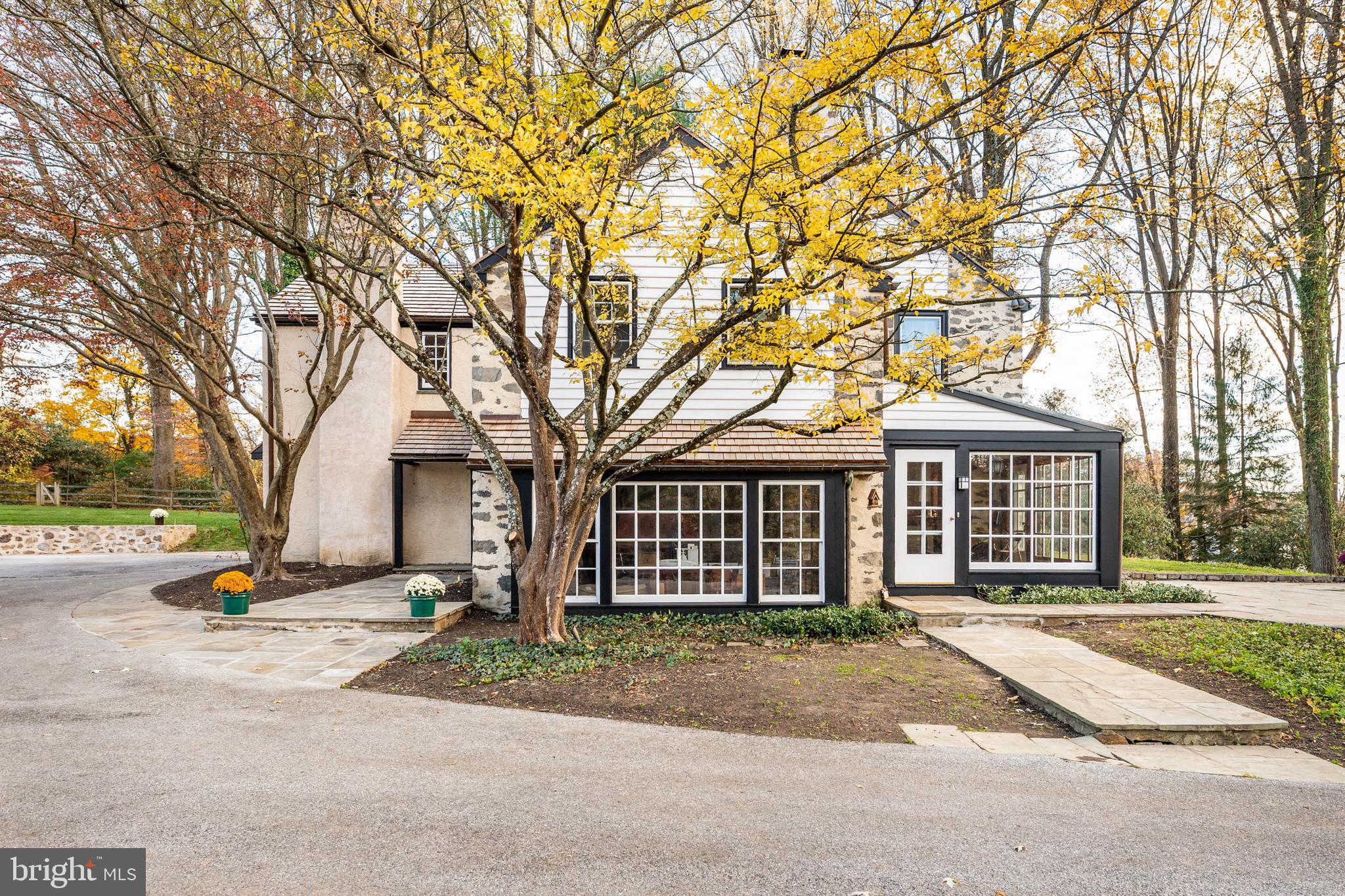 188 Abrahams Lane Villanova, PA 19085 - Photo 13 of 49 front view of a house with a tree