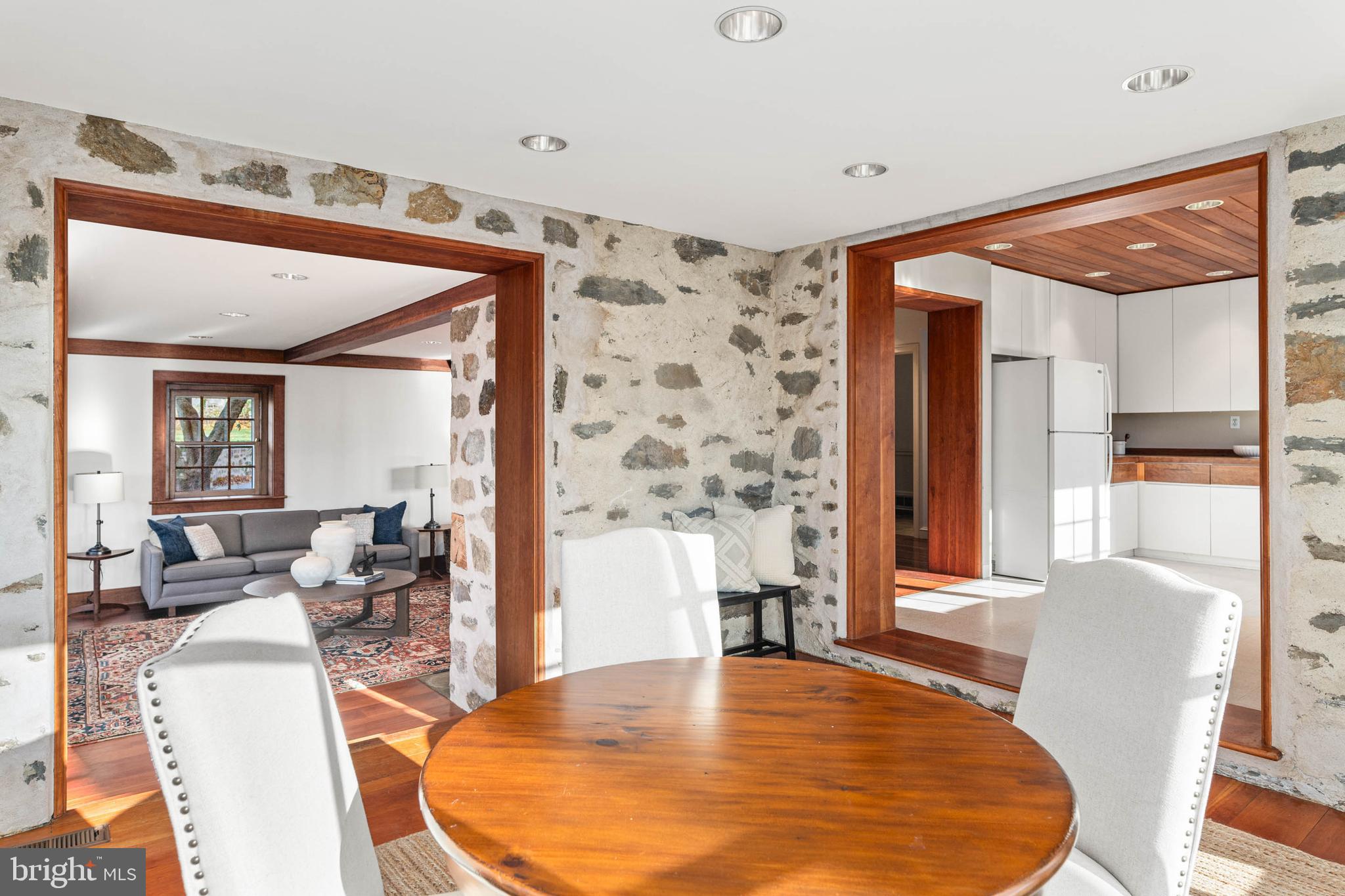 188 Abrahams Lane Villanova, PA 19085 - Photo 28 of 49 a view of a dining room with furniture and wooden floor