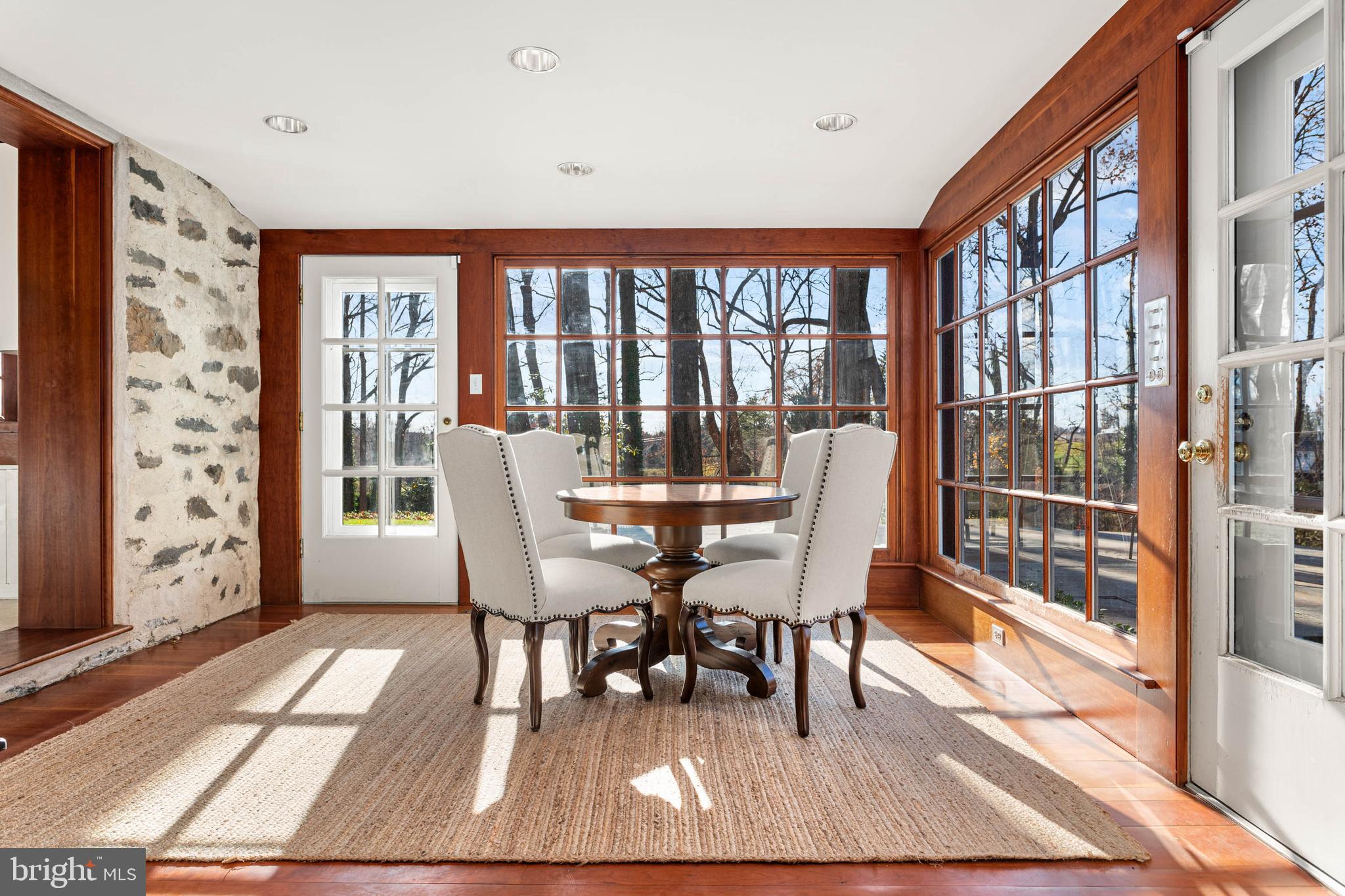 188 Abrahams Lane Villanova, PA 19085 - Photo 29 of 49 a dining room with furniture a rug and wooden floor