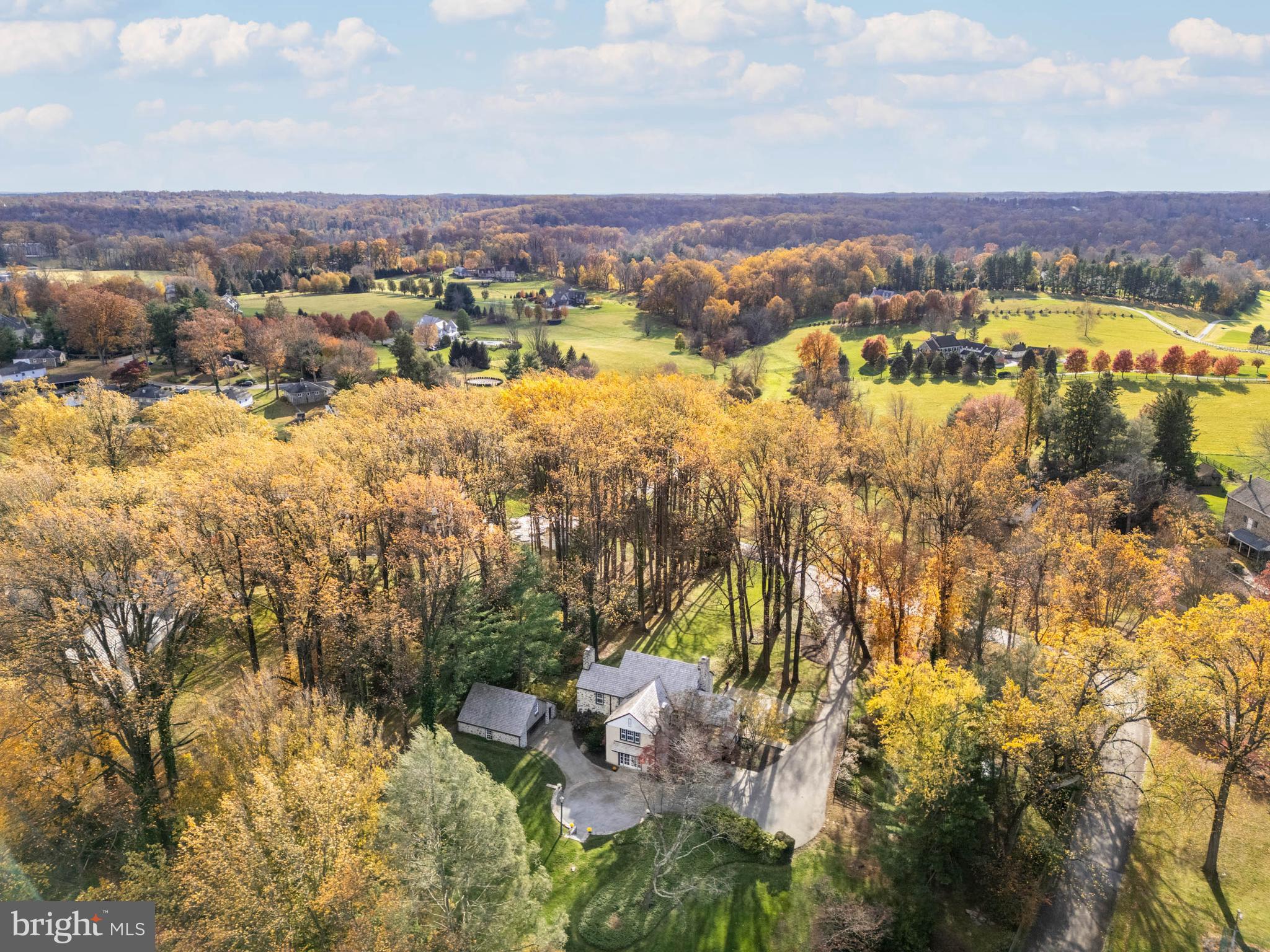 188 Abrahams Lane Villanova, PA 19085 - Photo 4 of 49 a view of a city with mountains in the background
