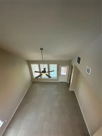 a view of entryway with a window