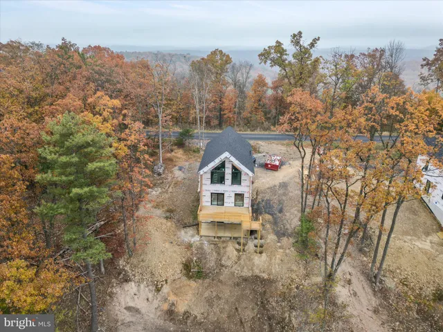 a view of a lake from a city