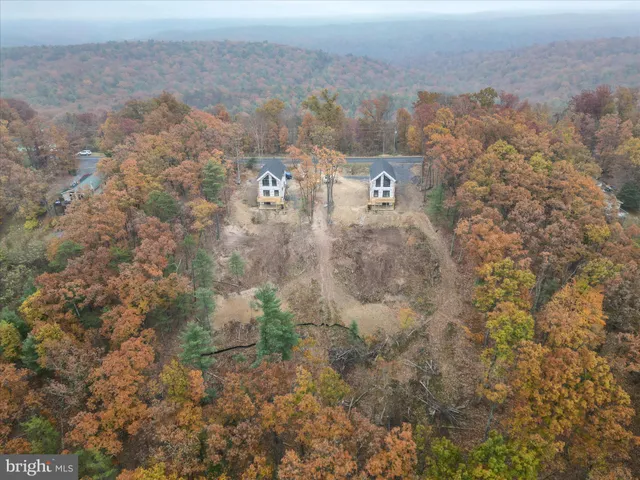 a view of a dry yard with wooden fence