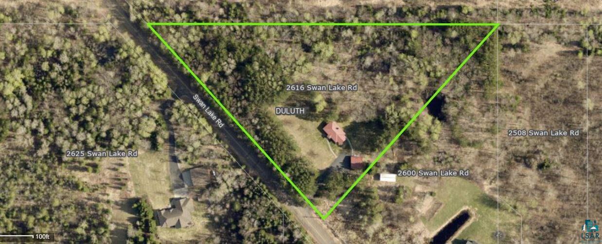 2616 Swan Lake Road Duluth, MN 55811 - Photo 45 of 47 PARCEL SHAPE