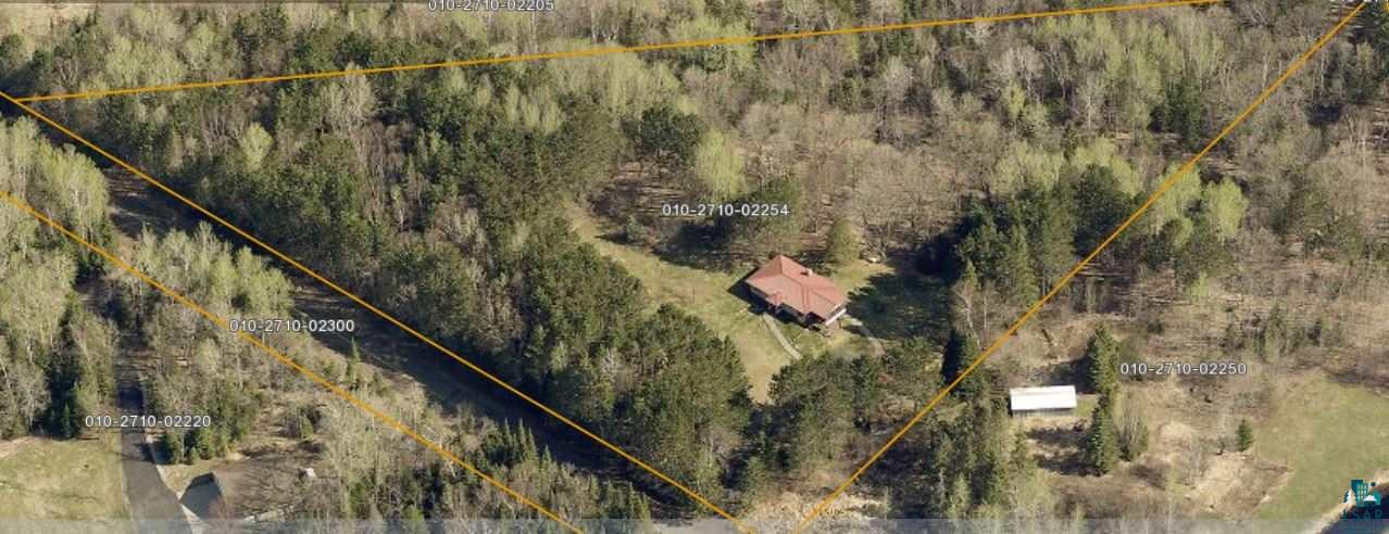 2616 Swan Lake Road Duluth, MN 55811 - Photo 46 of 47 BIRDS EYE VIEW