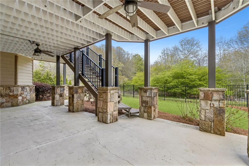 2391 Hopehaven Way Hoschton, GA 30548 - Photo 77 of 87 a view of a porch with furniture
