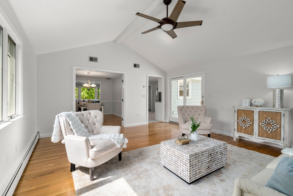 18 Julia Road Needham, MA 02492 - Photo 9 of 41 a living room with furniture and wooden floor
