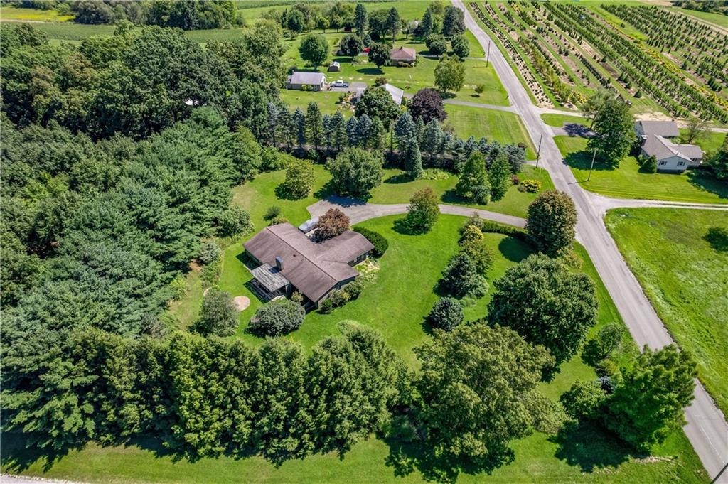 142 Wise Road Butler, PA 16002 - Photo 10 of 36 an aerial view of a house with a yard