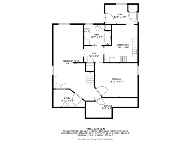 a picture of a floor plan