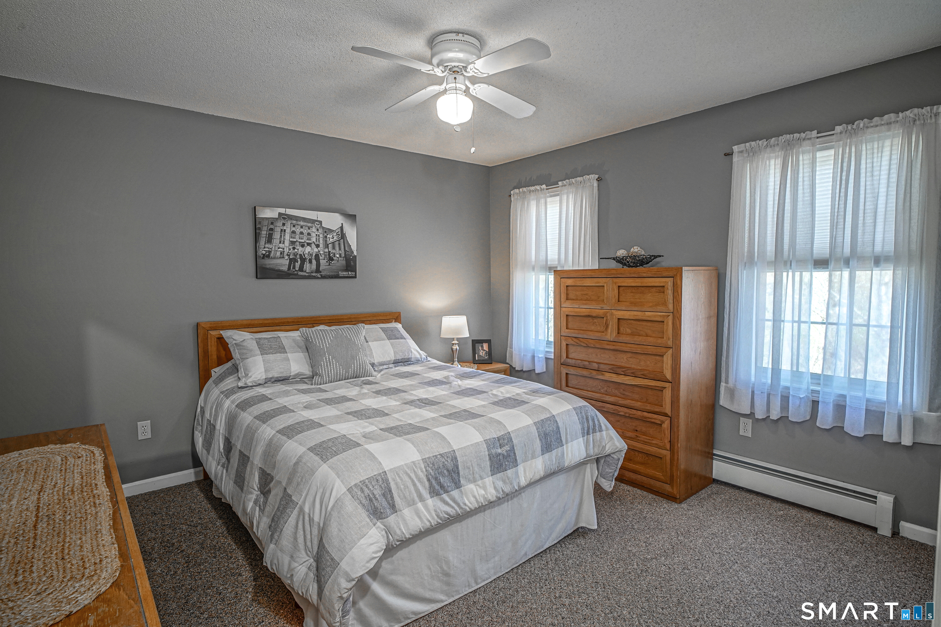 20 Stephen Court Prospect, CT 06712 - Photo 22 of 39 Ceiling fan and double closets in the 2nd bedroom.