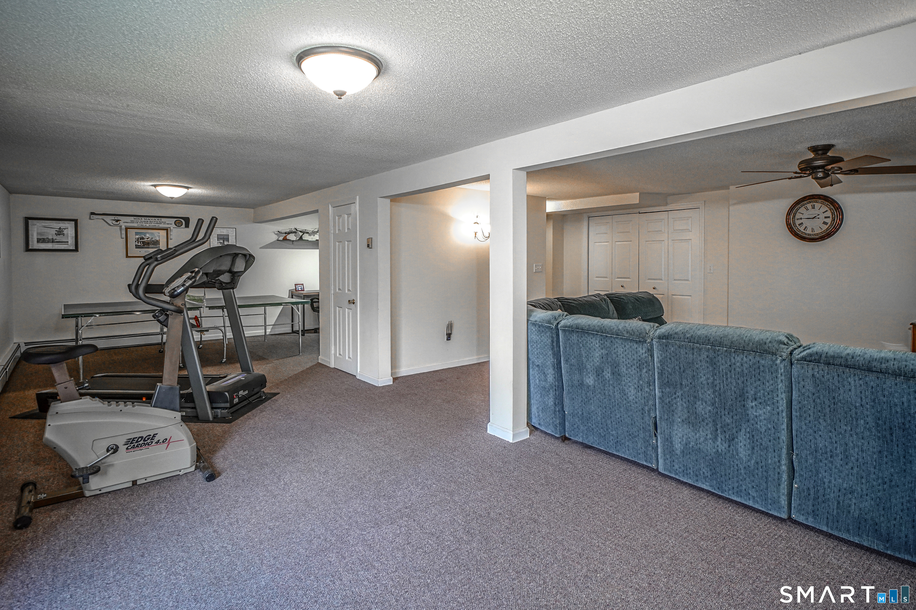 20 Stephen Court Prospect, CT 06712 - Photo 28 of 39 L-shaped spacious room in the lower level.