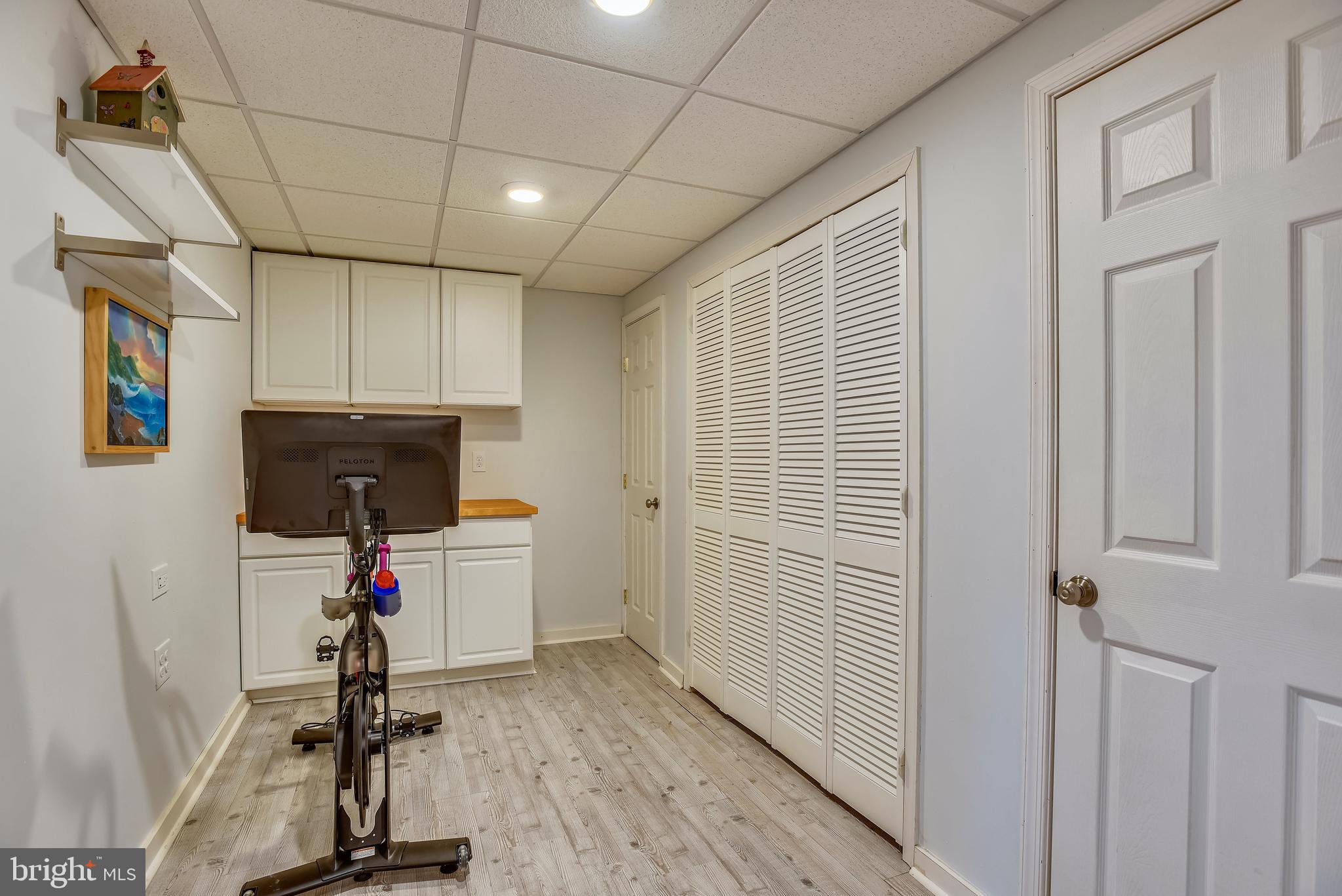 2408 Ivywood Road Reston, VA 20191 - Photo 30 of 35 Exercise Room w/Laundry and cedar closet