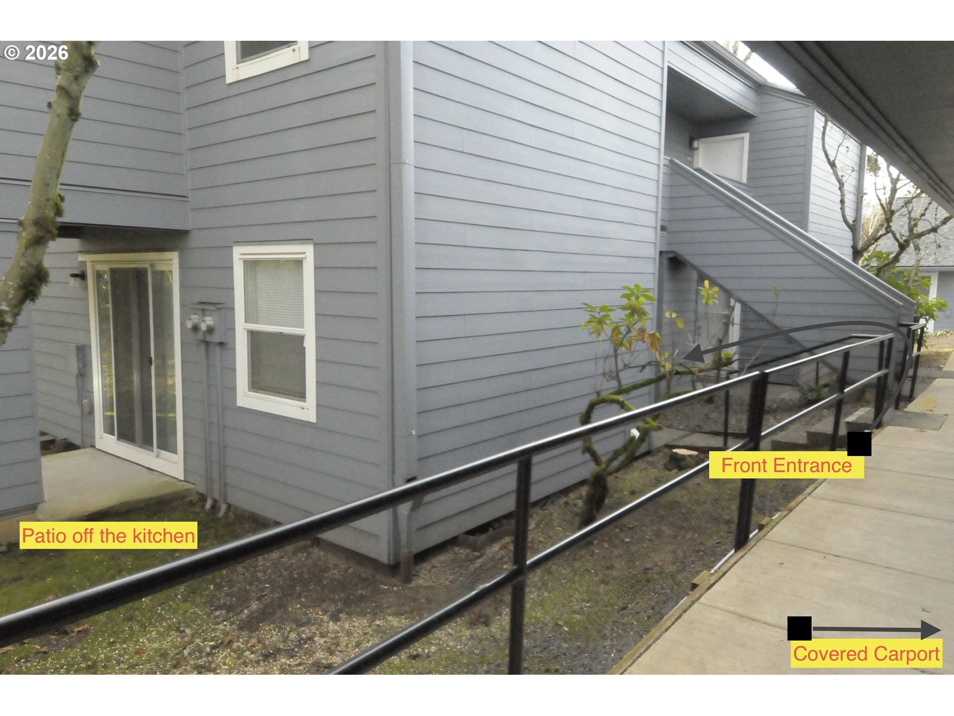 4418 Southwest Dickinson Street, Unit 43 Portland, OR 97219 - Photo 2 of 18 Property Entrance