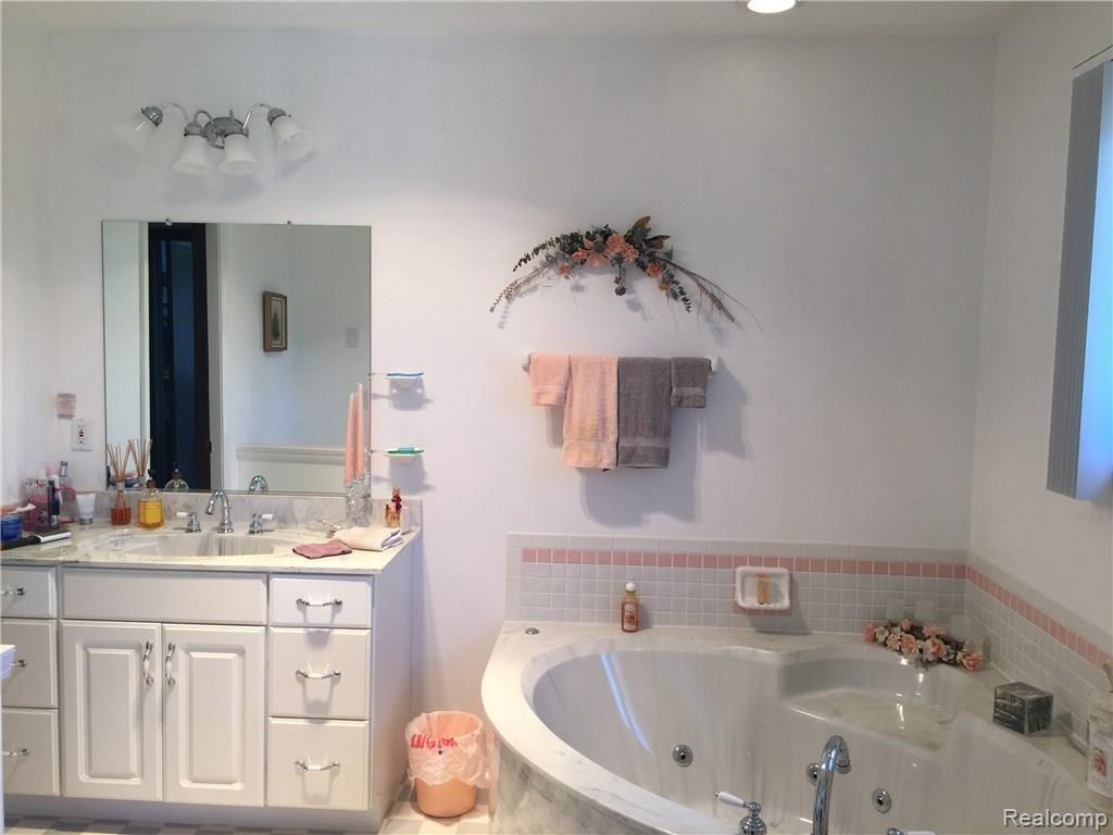 10735 Roberts Road Stockbridge, MI 49285 - Photo 13 of 34 Ahhh...jetted tub, cozy master bath!
