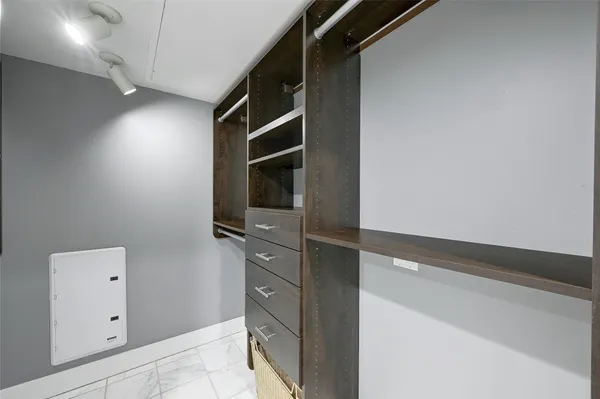 a view of closet