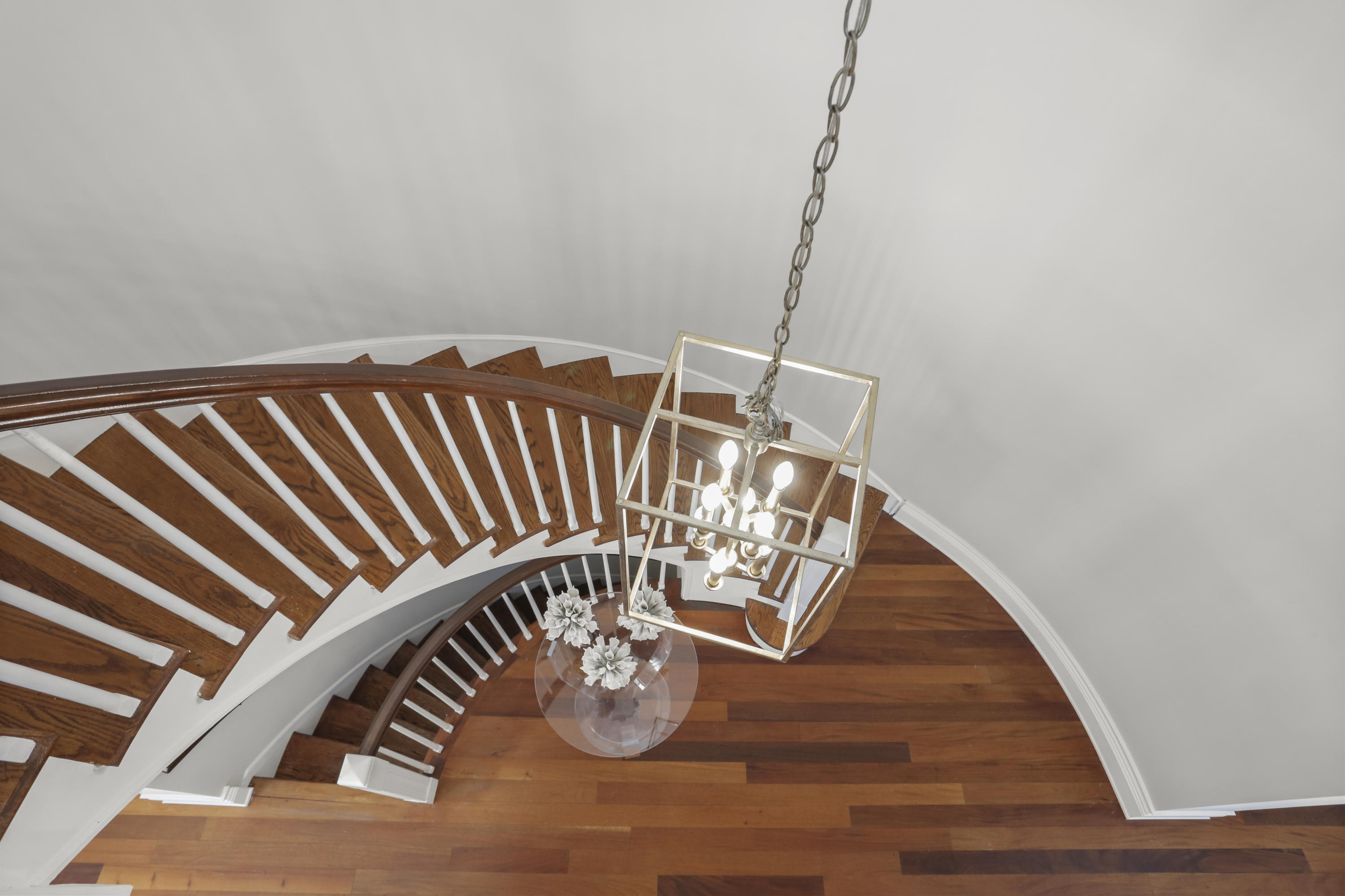89 Dabney Road New Canaan, CT 06840 - Photo 23 of 40 a view of stairs and dining room