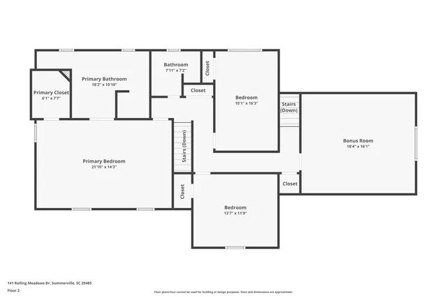 $680,000 | 141 Rolling Meadows Drive, Summerville, SC 29485