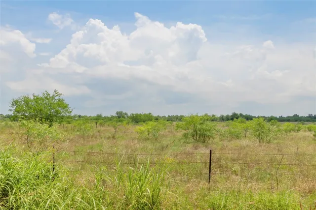 a view of lake with green space