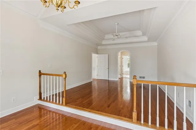 a view of wooden floor