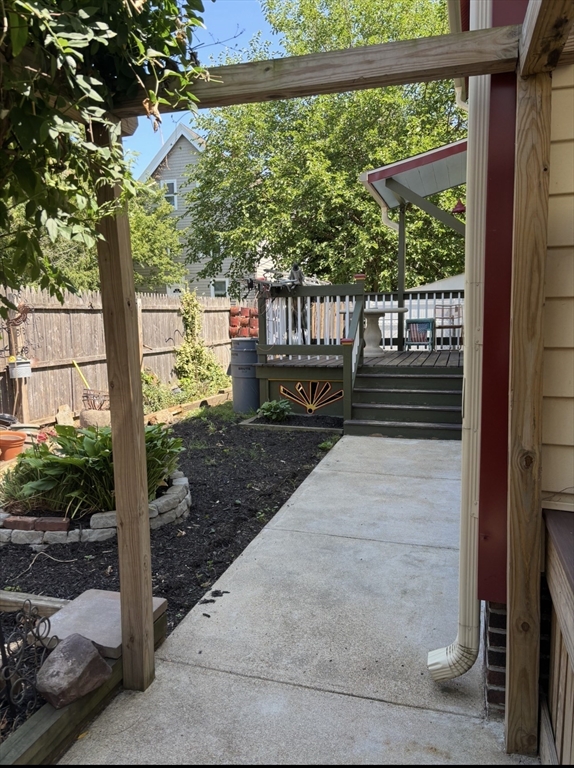 13 Moulton Street Lynn, MA 01905 - Photo 16 of 18 a house view with a garden space