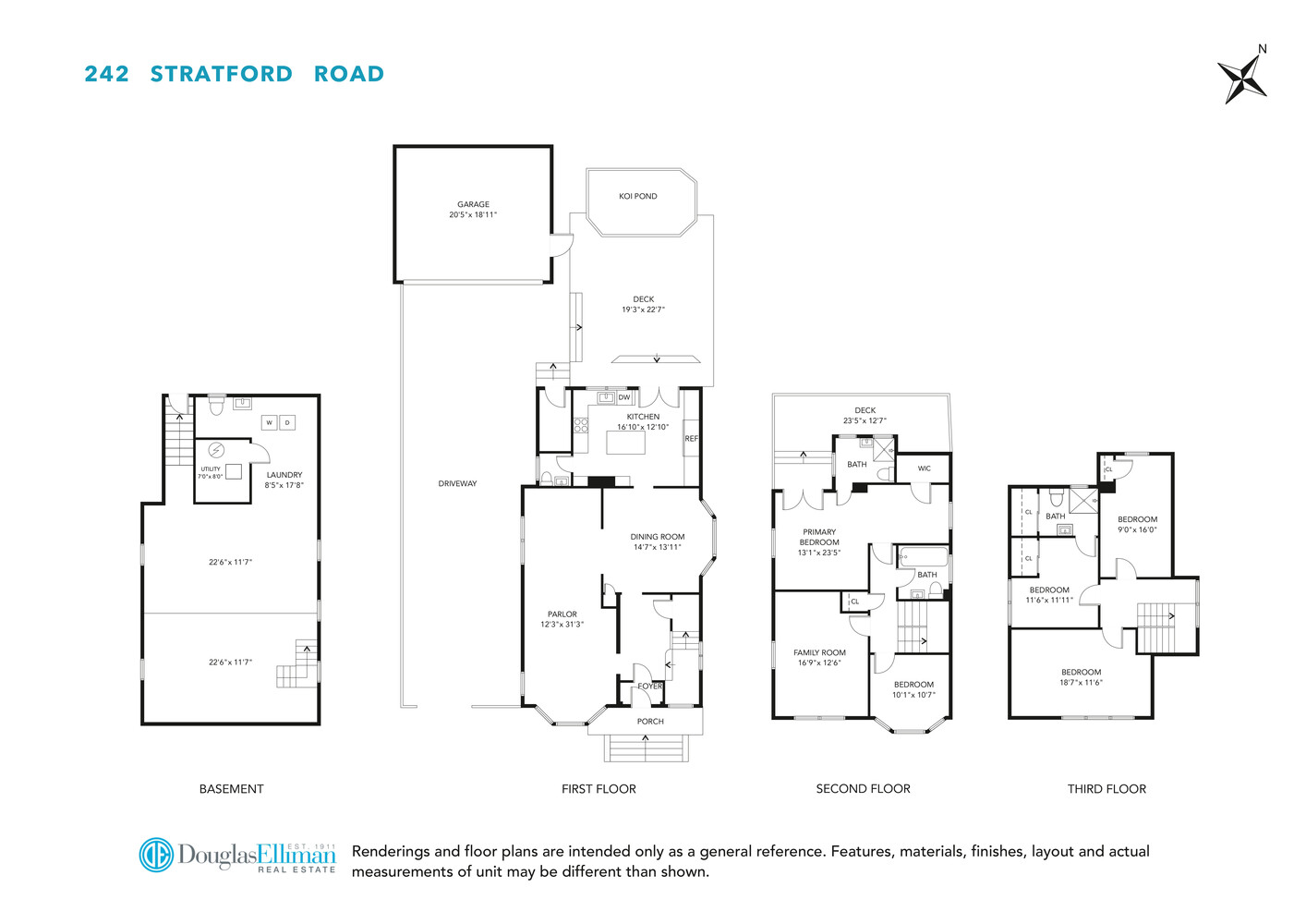 242 Stratford Road Brooklyn, NY 11218 - Photo 27 of 27 a black and white photo of a living room