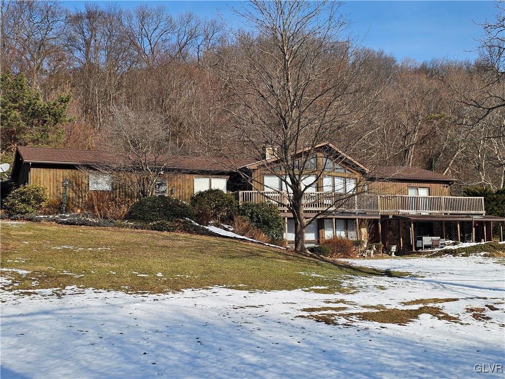 800 Copella Road Bath, PA 18014 - Photo 38 of 43 a view of a house with a swimming pool