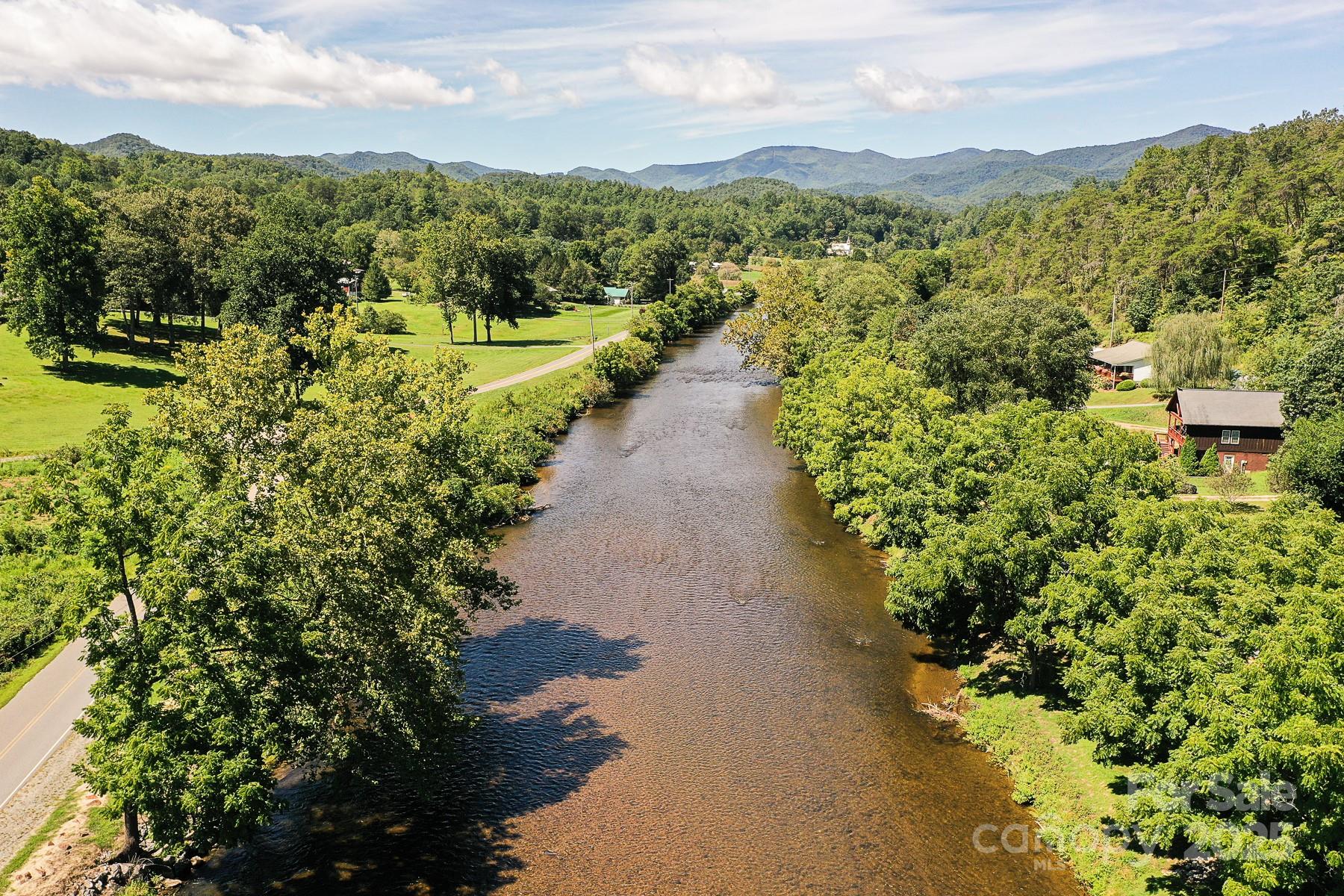 1048 South River Road Sylva, NC 28779 - Photo 38 of 42 a view of a city with mountains in the background
