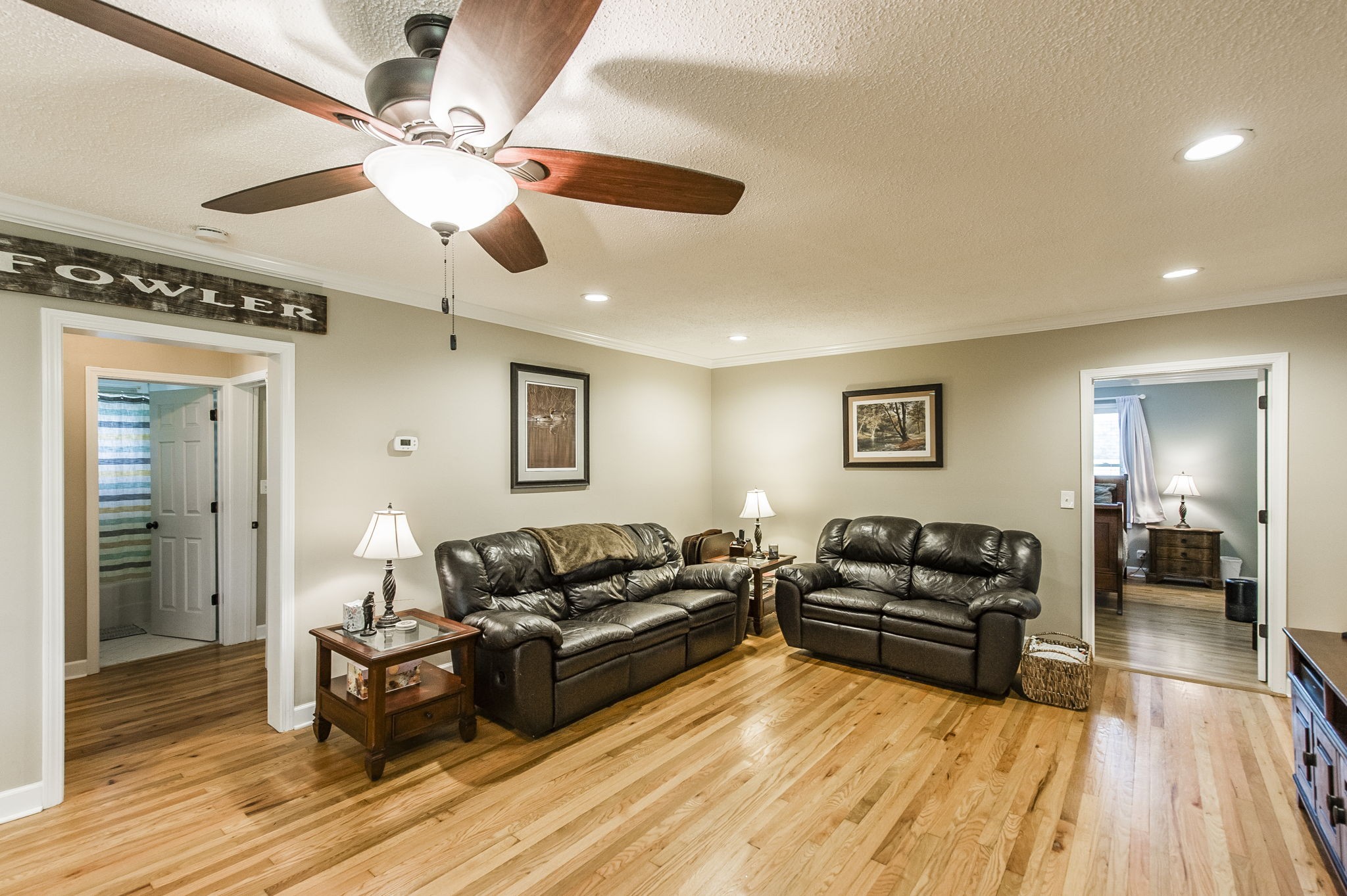 4131 Corbin Sneed Road Springfield, TN 37172 - Photo 25 of 52 a living room with furniture and a wooden floor