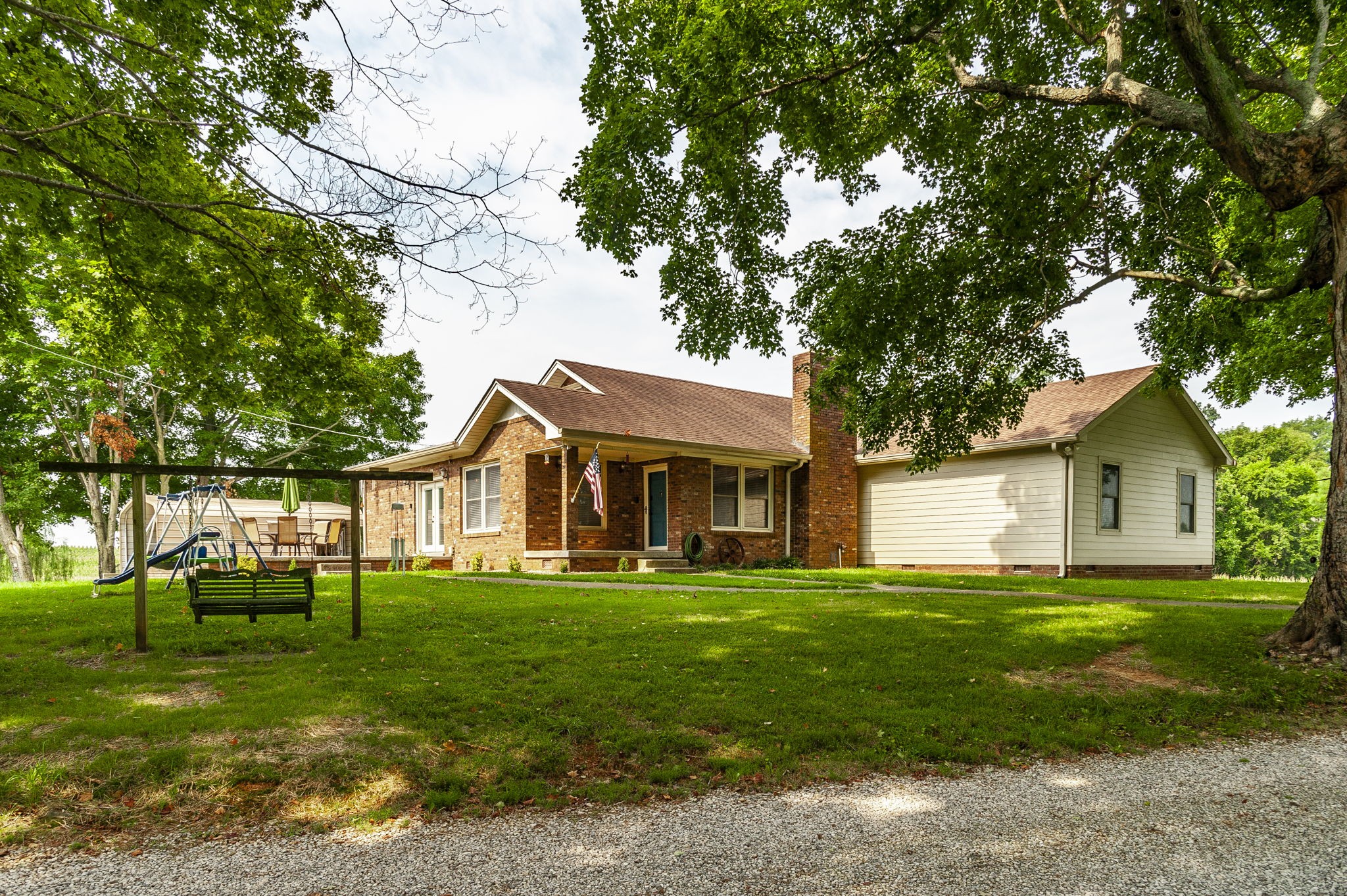 4131 Corbin Sneed Road Springfield, TN 37172 - Photo 10 of 52 a front view of house with yard and green space