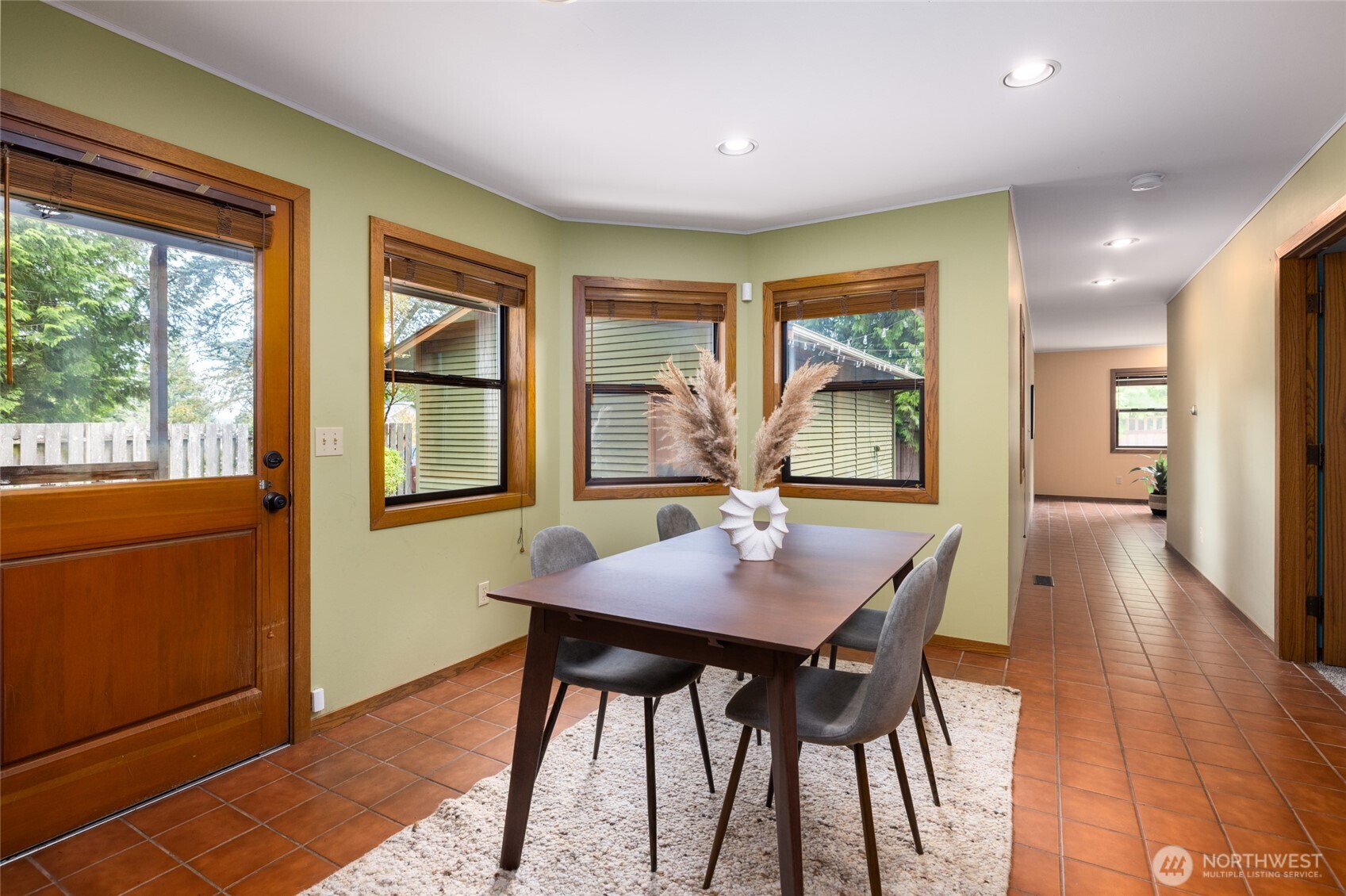 2496 Yew Street Road Bellingham, WA 98229 - Photo 14 of 38 a view of a dining room with furniture window and outside view